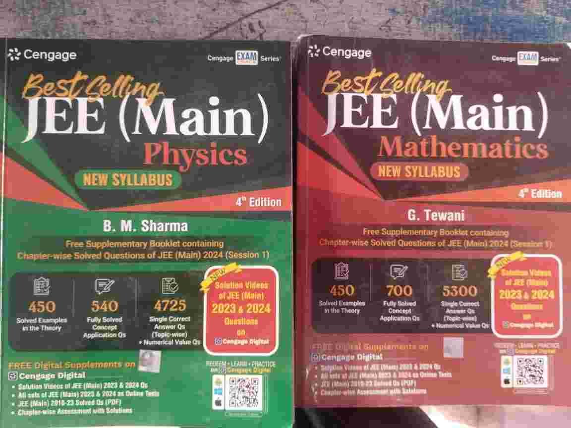 Cengage JEE (Main) Physics & Mathematics New Sylla